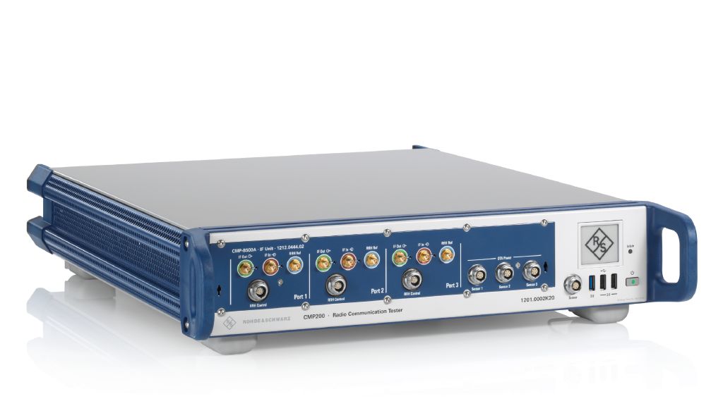 R&S®CMP200 mmWave 無線通訊測試儀（IF 6 – 20 GHz，並行多 DUT 測試） 角度 4