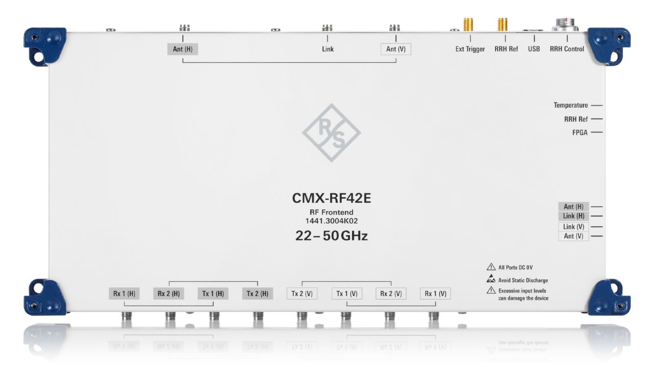 R&S®CMX-RF42E 主動式射頻前端（21.84 – 50.20 GHz，5G mmWave） 角度 3
