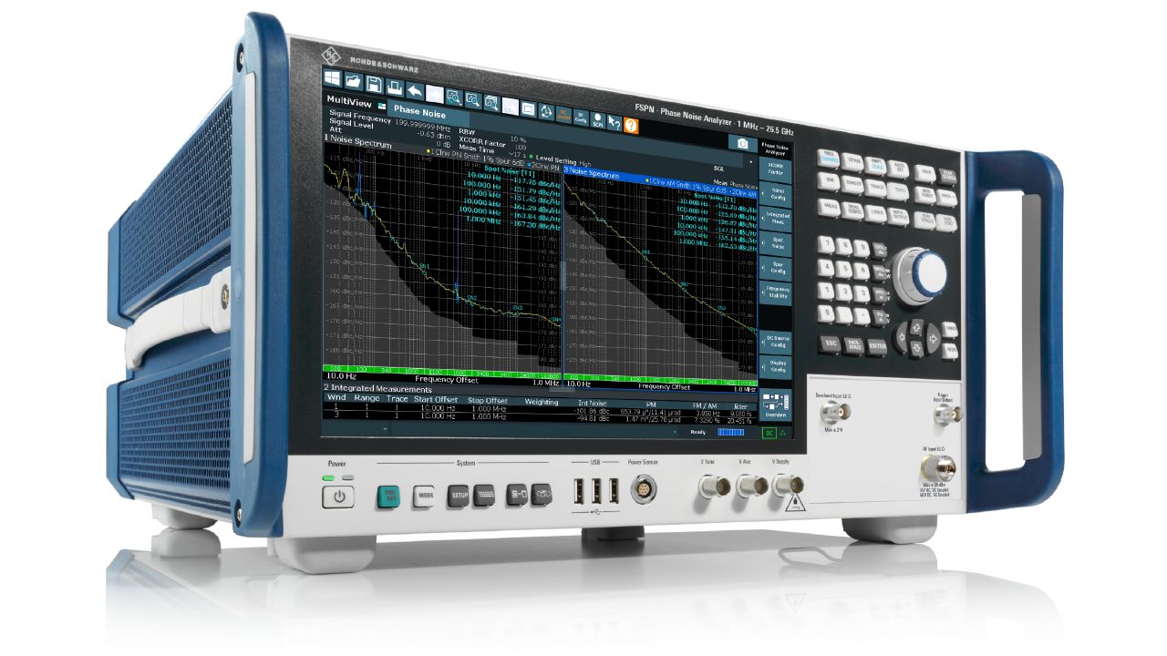 R&S®FSPN 相位雜訊分析儀與 VCO 測試儀（1 MHz – 50 GHz） 角度 2