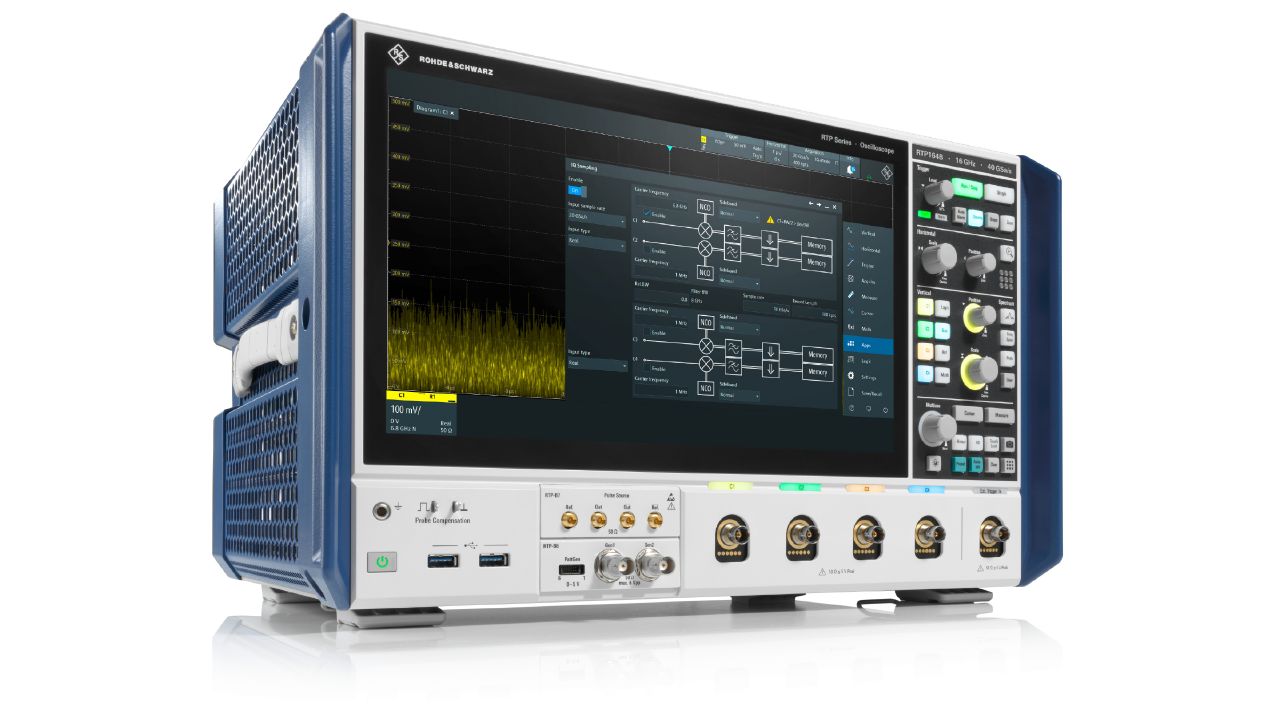 R&S®RTP 系列 高效能示波器（4 GHz 至 16 GHz） 角度 2