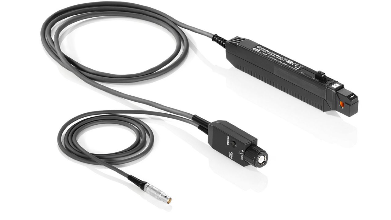 R&S RT-ZC 電流探棒 電流探棒系列（20 kHz – 120 MHz，最高 ±2000 A） 角度 2