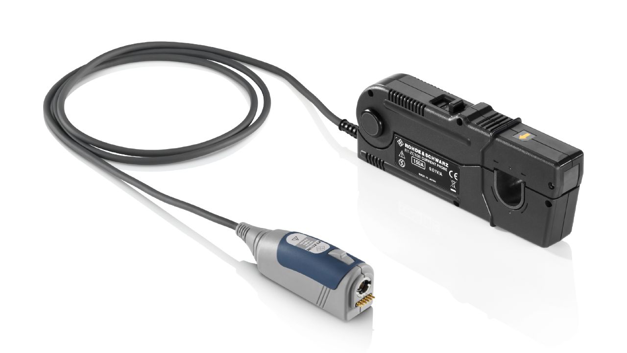 R&S RT-ZC 電流探棒 電流探棒系列（20 kHz – 120 MHz，最高 ±2000 A） 角度 4