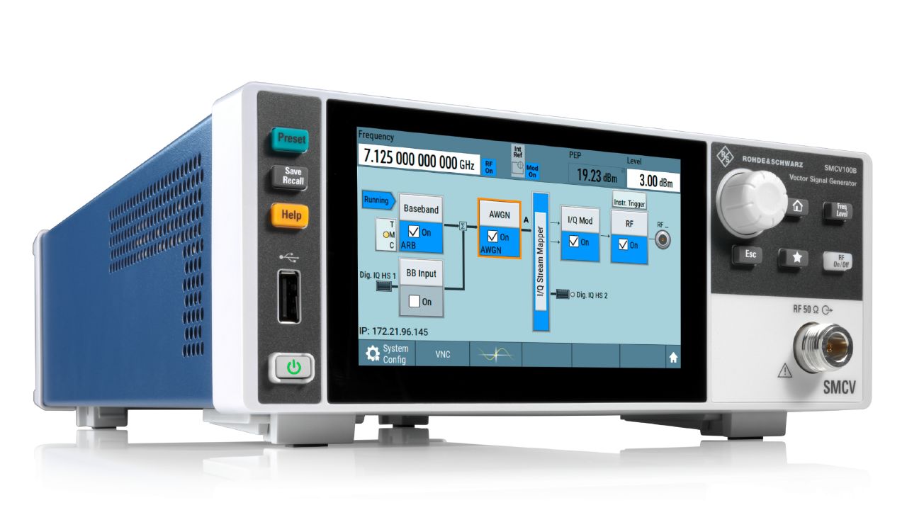 R&S®SMCV100B 向量訊號產生器（多標準平台，4 kHz – 7.125 GHz） 角度 2