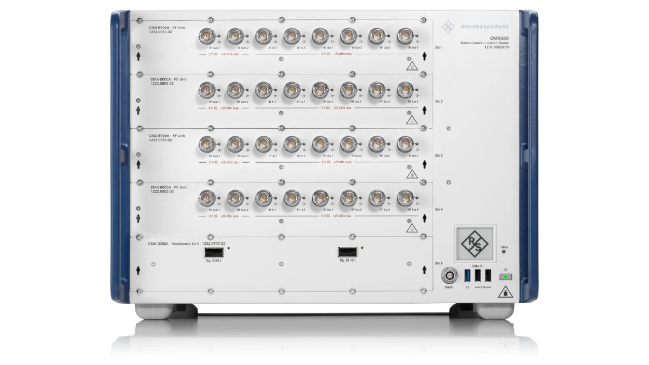R&STS8980 3GPP RF 一致性測試系統（2G – 5G，sub-6 GHz + mmWave） 角度 3