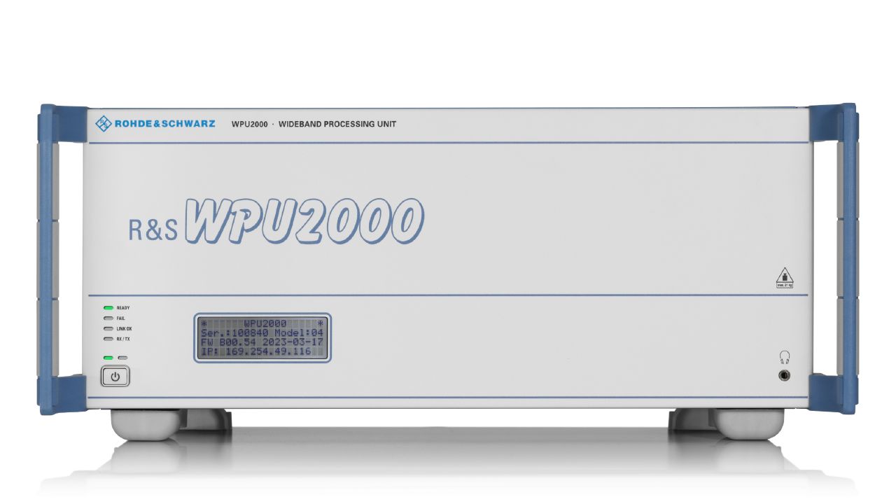 R&S®WPU2000 ELINT 寬頻處理單元